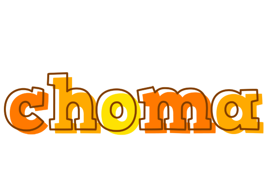 Choma desert logo