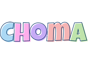 Choma pastel logo