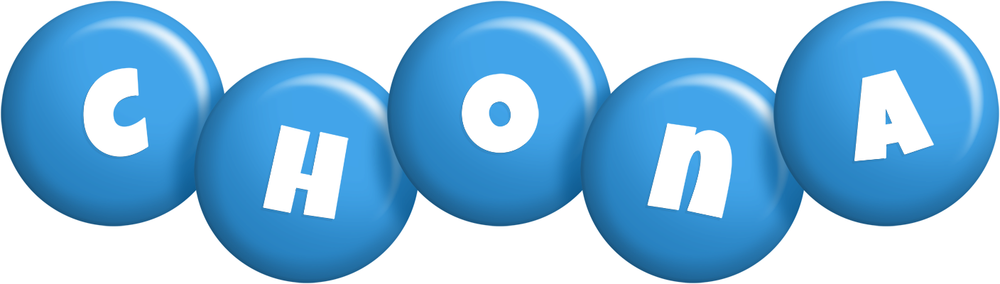 Chona candy-blue logo