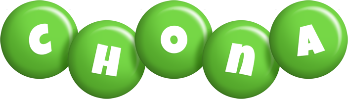 Chona candy-green logo