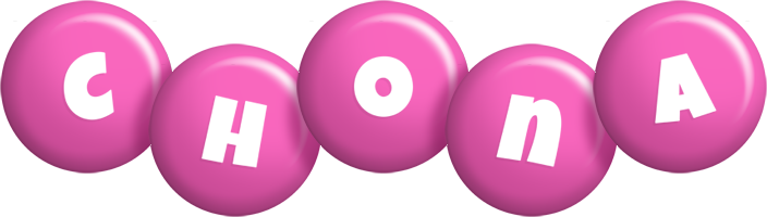 Chona candy-pink logo