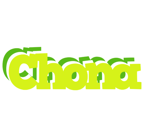 Chona citrus logo