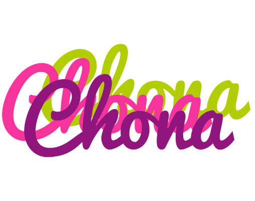 Chona flowers logo
