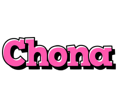 Chona girlish logo