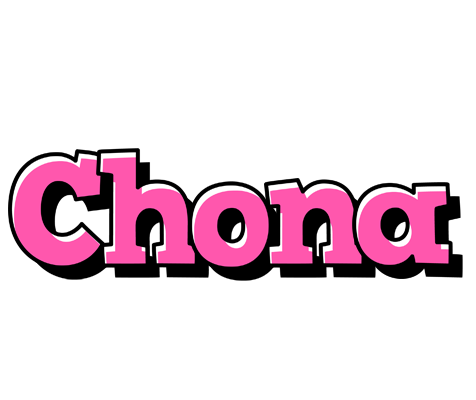 Chona girlish logo