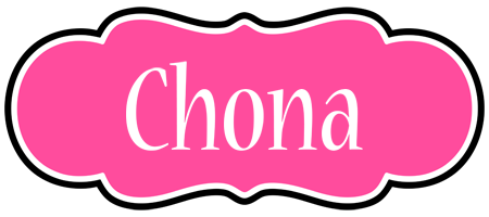 Chona invitation logo