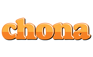 Chona orange logo