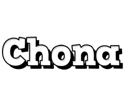 Chona snowing logo