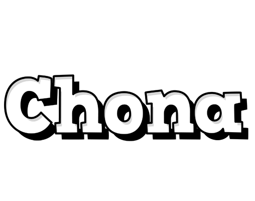 Chona snowing logo