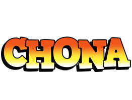 Chona sunset logo