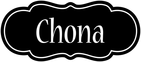 Chona welcome logo