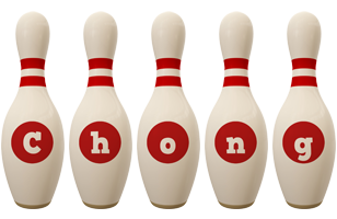 Chong bowling-pin logo