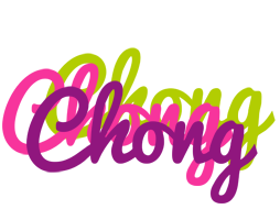 Chong flowers logo