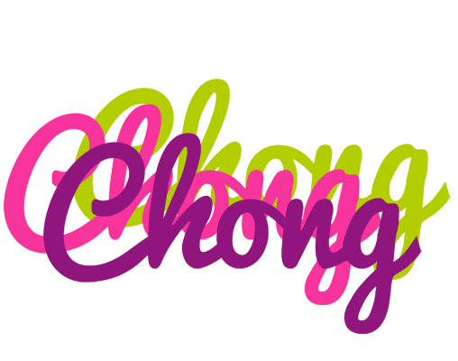 Chong flowers logo