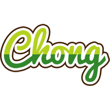 Chong golfing logo