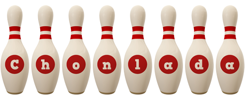 Chonlada bowling-pin logo