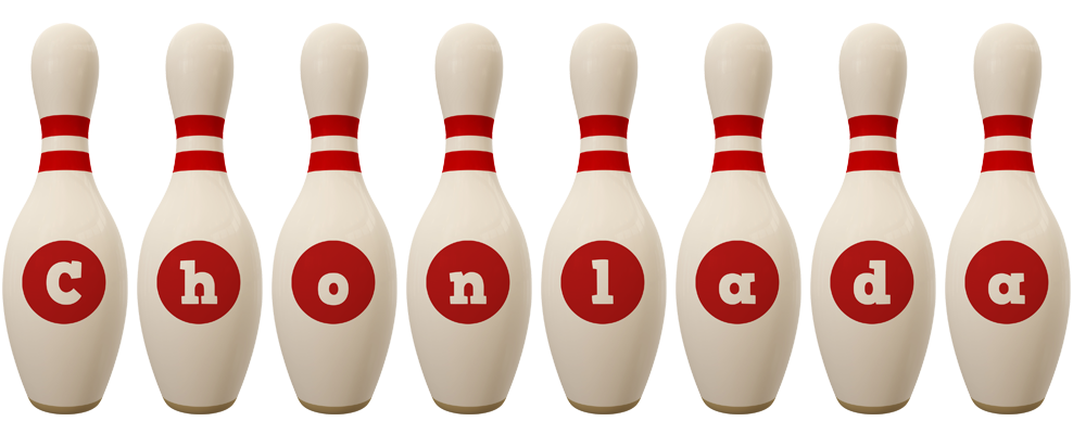 Chonlada bowling-pin logo