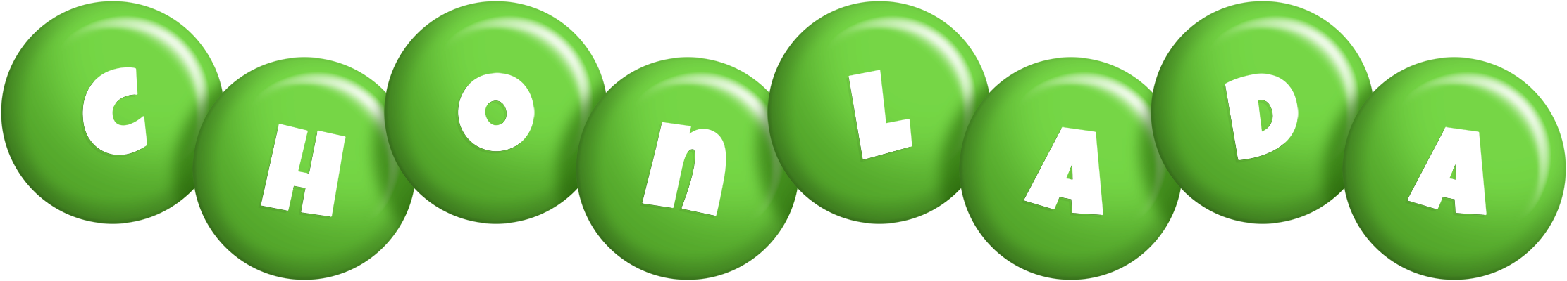 Chonlada candy-green logo