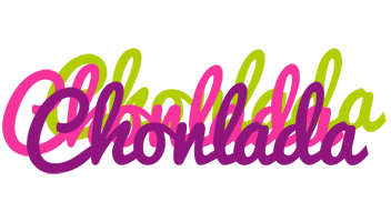 Chonlada flowers logo