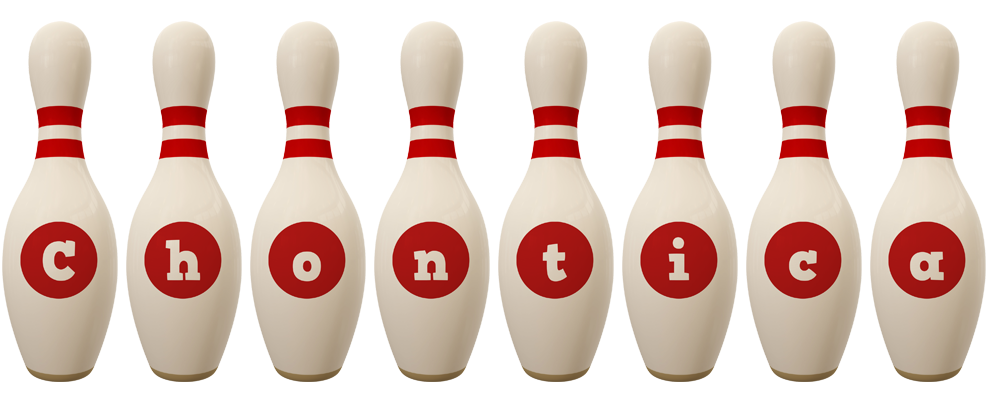 Chontica bowling-pin logo