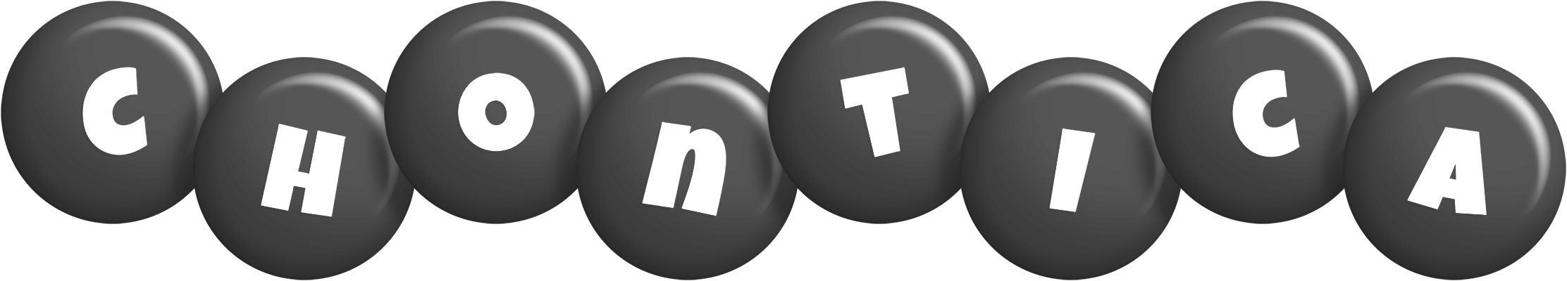 Chontica candy-black logo