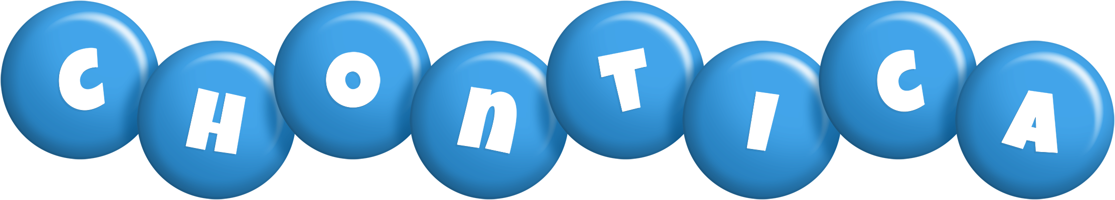 Chontica candy-blue logo