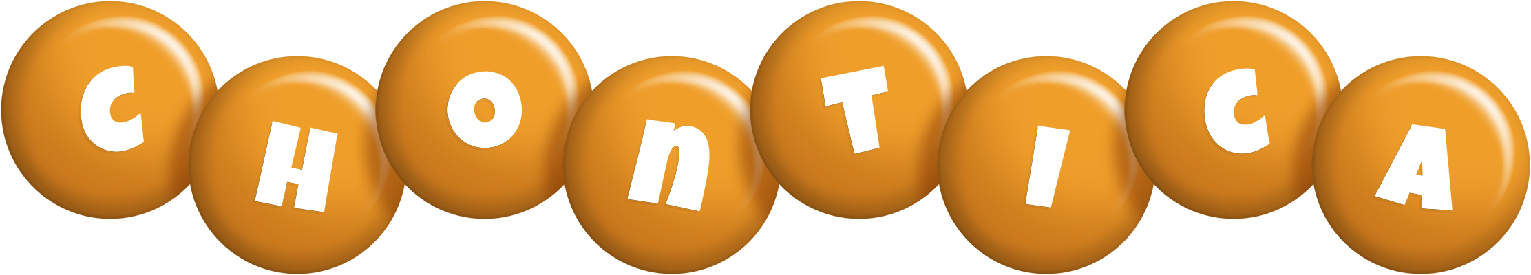Chontica candy-orange logo