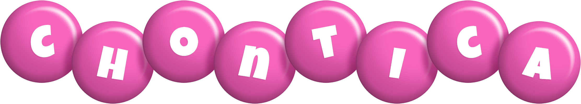 Chontica candy-pink logo