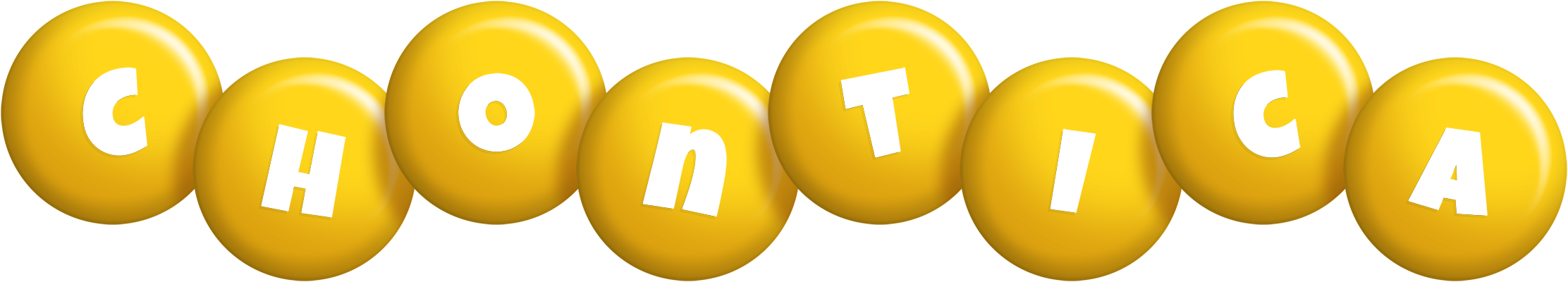 Chontica candy-yellow logo