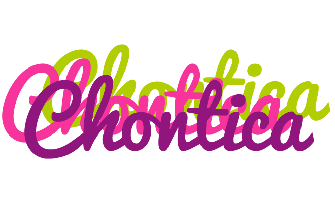 Chontica flowers logo