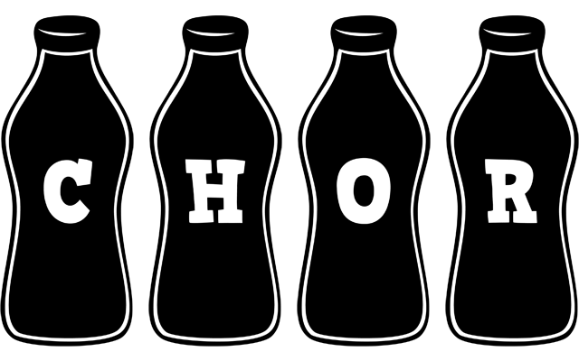 Chor bottle logo