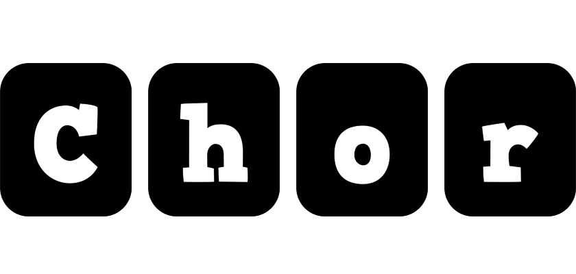 Chor box logo