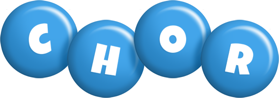 Chor candy-blue logo