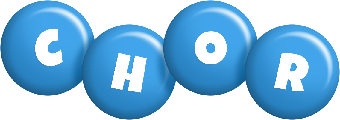 Chor candy-blue logo