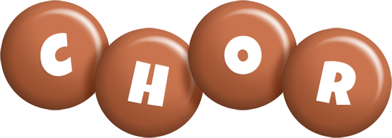 Chor candy-brown logo