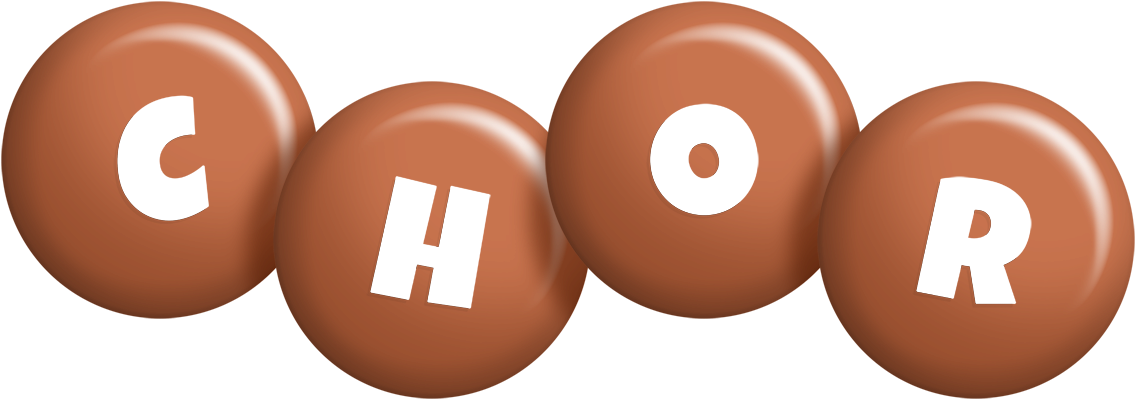 Chor candy-brown logo