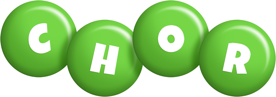 Chor candy-green logo