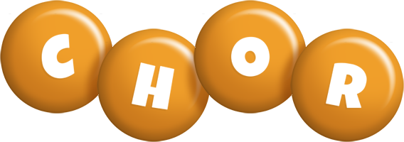 Chor candy-orange logo