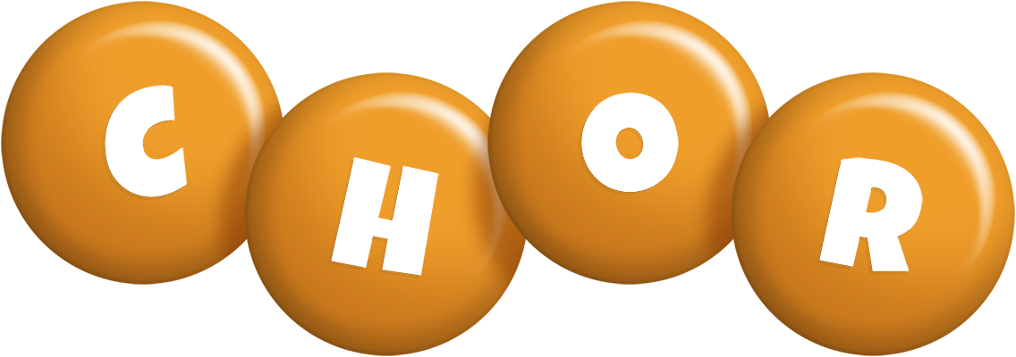 Chor candy-orange logo