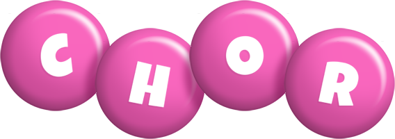 Chor candy-pink logo