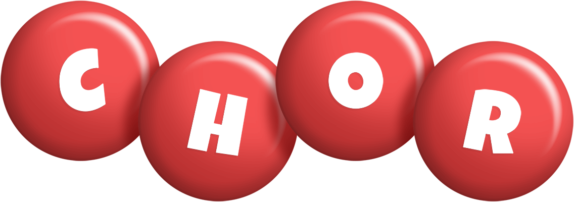 Chor candy-red logo