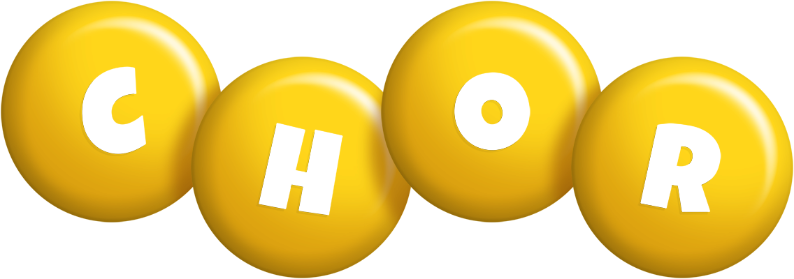 Chor candy-yellow logo