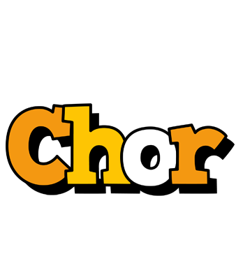 Chor cartoon logo