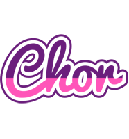 Chor cheerful logo