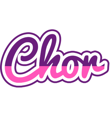 Chor cheerful logo