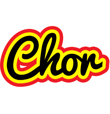 Chor flaming logo