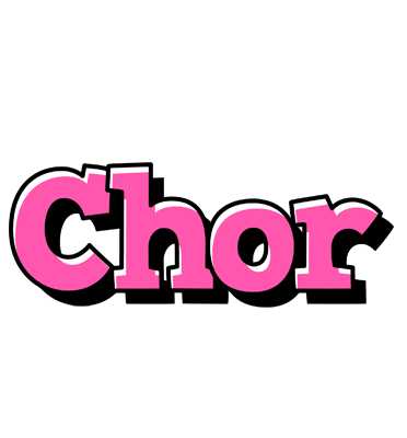 Chor girlish logo