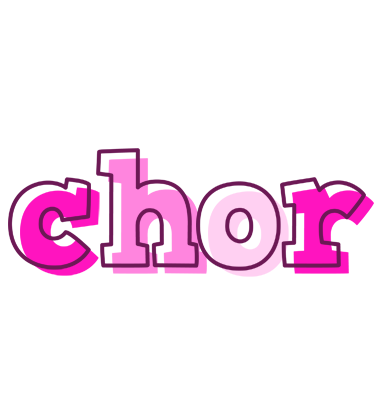 Chor hello logo
