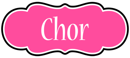 Chor invitation logo