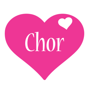 Chor love-heart logo